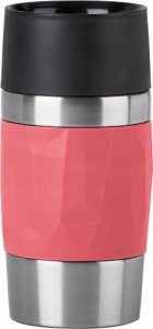 Emsa Emsa TRAVEL MUG Compact thermal mug (coral/stainless steel, 0.3 liters, screw cap) 8