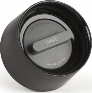 Emsa Emsa TRAVEL MUG Compact thermal mug (petrol/stainless steel, 0.3 liters, screw cap) 5