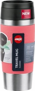 Emsa Emsa TRAVEL MUG Classic thermo mug (coral/stainless steel, 0.36 liters) 2