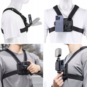 Ulanzi Szelki Chest Mount Go-quick Ii Gopro Sjcam Dji Xiaomi Telefon /  Ulanzi / Cm028 3