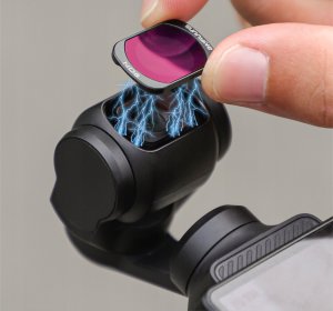 Filtr SunnyLife Filtr Polaryzacyjny Cpl Mc Multi-coated Do Kamery Dji Osmo Pocket 3 / Op3-fi854-c 3