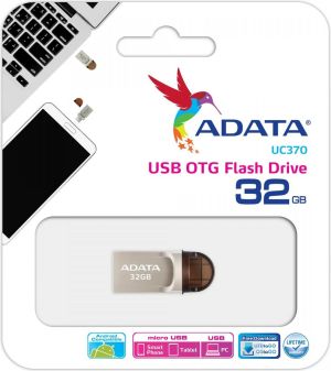 Pendrive ADATA UC370 32GB (AUC370-32G-RGD) 1