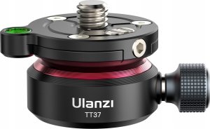 Głowica Ulanzi Głowica Poziomująca Podstawka Ulanzi Tt37 Do Aparatu Dslr Kamery 3/8 + 1/4 / Tt37 3