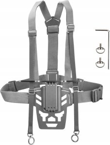 SunnyLife Szelki Uchwyt Pasek Na Szyję Ramię Chest Mount Do Pilota Drona Dji Rc Plus / Zj844-d 2