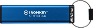 Pendrive Kingston Kingston IronKey Keypad 200 512GB USB-A AES Encrypted 1