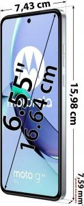Smartfon Motorola Moto G84 5G 8/256GB Niebieski  (PAYM0039PL) 4