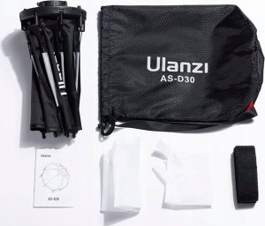 Zestaw studyjny Ulanzi Softbox + 2x Dyfuzor Na Mini Bowens Octa 30cm Ulanzi - L005 L023 Lt028 L024 / As-d30 3