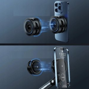Wentylator USB Telesin Wiatrak Wentylator Chłodzący Chłodzenie Do Telefonu Telefon Magnes Radiator / P9-mpr-01 5