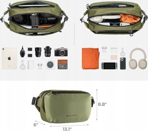 Torba K+F Torba Fotograficzna Walizka Saszetka Etui Na Aparat Kamerę Telefon K&f10l / Kf13.157v2 9