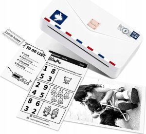 Drukarka etykiet Phomemo Phomemo M04 As Mini Drukarka Termiczna Bluetooth Do Notatek Naklejek Etykiet Zdjęć Grafik / 15-110mm / 300dpi 2