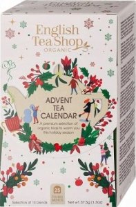 Kalendarz adwentowy English Tea Shop English Tea Shop, Biały kalendarz adwentowy, Advent Calendar, 25 saszetek 2