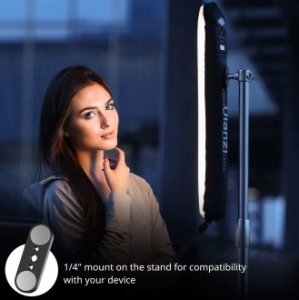Lampa studyjna Ulanzi Lampa Panel Led Tuba Powietrzna 20w Magnes Bi-color 2700-6500k / Ulanzi Ua20 10