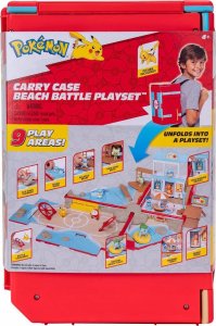 Figurka Pokemon Plecak Beach Battle Bitwa na Plaży + Figurka PIkachu (PKW3424) 1