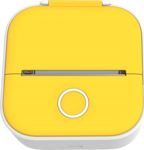 Drukarka etykiet Phomemo Phomemo T02 Drukarka Termiczna Bluetooth Do Zdjęć Naklejek Notatek Etykiet / Żółty 5