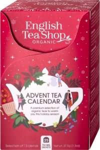 Kalendarz adwentowy English Tea Shop English Tea Shop, Czerwony kalendarz adwentowy, Advent Calendar, 25 saszetek 1