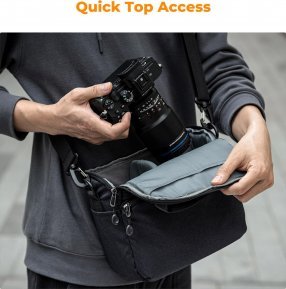 Torba K+F Kabura Torba Fotograficzna Foto Sling Na Aparat Dslr Dron Kamerę Gimbal K&f / Kf13.179v1 5