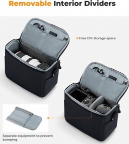 Torba K+F Kabura Torba Fotograficzna Foto Sling Na Aparat Dslr Dron Kamerę Gimbal K&f / Kf13.179v1 6