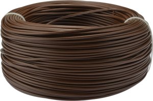 Elektrokabel Przewód LgY 1x0,5 H05V-K brązowy 2