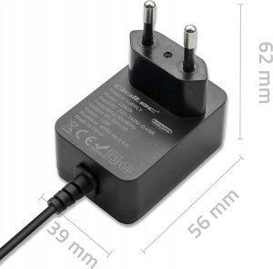 Zasilacz do laptopa Qoltec Ładowarka Qoltec Super FAST PD do Raspberry PI 4 | USB-C | 15W | 5V | 3A | Czarna 4