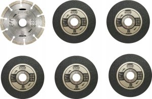 Ryobi Ryobi cutting disc set RAK6AGD1, for 125mm angle grinder (6 pieces) 3