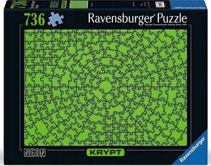 Ravensburger Puzzle Krypt Neon Zielony 736 elementów 1