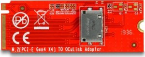 Kontroler Delock DeLOCK M.2 Key M to 1 x OCuLink SFF-8612 converter, interface card 1