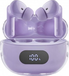 Słuchawki Intenso Intenso Buds Plus T313AE, headset (purple) 1