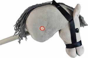 Norimpex Głowa konia z grzywą na kiju szara 2000952 2