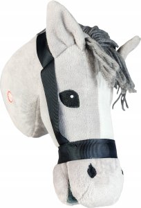 Norimpex Głowa konia z grzywą na kiju szara 2000952 3