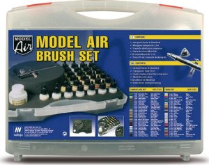Vallejo : 71.172 - Model Air - Basic Colors & Airbrush (29 x 17 ml) 3
