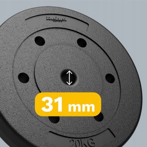 Rebel Obciążenie bitumiczne 20kg, otwór 31mm, REBEL ACTIVE 3