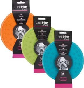 LickiMat LickiMat Splash miska z przyssawką turkusowa 9