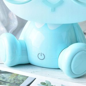 Sanico Lampka nocna Goldlux Królik niebieski akumulator+ przewód USB-C 24