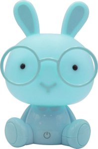 Sanico Lampka nocna Goldlux Królik niebieski akumulator+ przewód USB-C 28