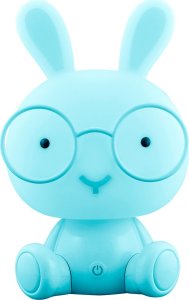 Sanico Lampka nocna Goldlux Królik niebieski akumulator+ przewód USB-C 9