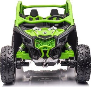 Lean Cars Auto Na Akumulator Buggy Can-am RS DK-CA001 Zielone 4x4 2