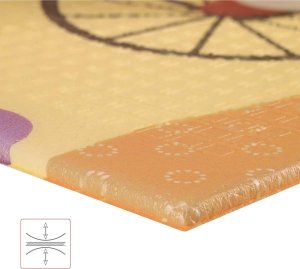 NILS Fun MD05 MATA DZIECIĘCA SKŁADANA FOREST 190x150CM NILS FUN 7