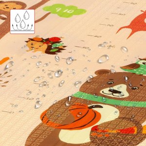 NILS Fun MD05 MATA DZIECIĘCA SKŁADANA FOREST 190x150CM NILS FUN 9