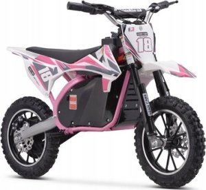 Lean Cars Motor Crossowy TRAIL KING Na Akumulator HP114E Różowy 1