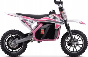 Lean Cars Motor Crossowy TRAIL KING Na Akumulator HP114E Różowy 2