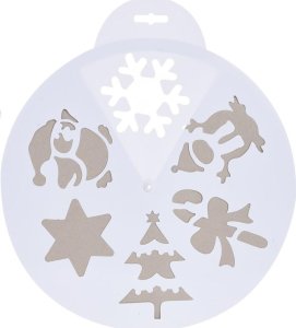 Christmas decoration SZABLON DO SZTUCZNEGO ŚNIEGU 30CM 6 WZORÓW 3