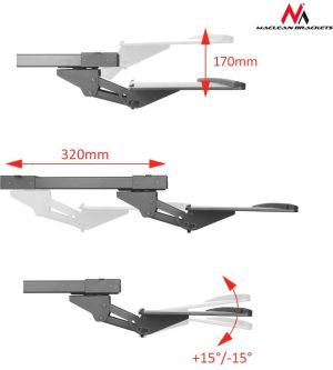 Maclean Uchwyt na klawiature (MC-757) 4