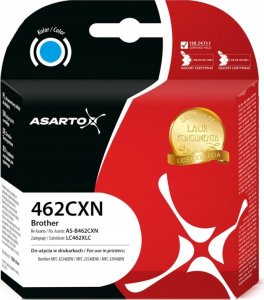 Tusz Asarto Tusz Asarto do Brother 462CXN | LC462XLC | 1500 str. | cyan 1