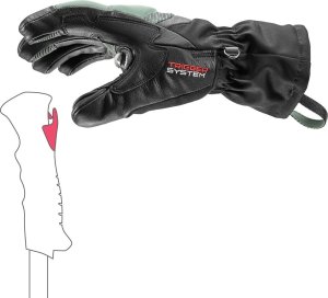 Leki LEKI RĘKAWICE Griffin Base 3D Women 7.5 3