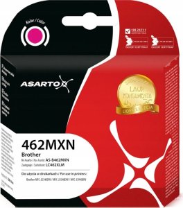 Tusz Asarto Tusz Asarto do Brother 462MXN | LC462XLM | 1500 str. | magenta 1