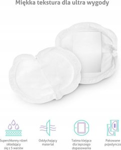 TrueLife TrueLife Nutrio Breast Pads Classic 100 pack 2