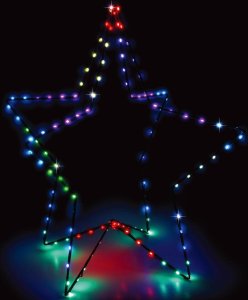 Dekoracja świąteczna Christmas decoration gwiazda 3