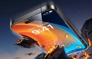 Torras Szkło hartowane Torras Install Master dla iPhone 16 Plus 3