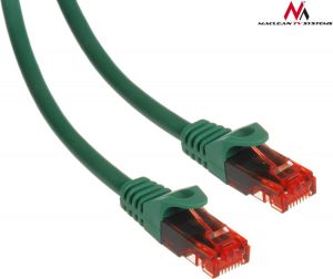 Maclean Patchcord, Cat6, 0.5m, zielony (MCTV-300G) 2