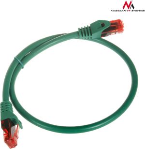 Maclean Patchcord, Cat6, 0.5m, zielony (MCTV-300G) 3